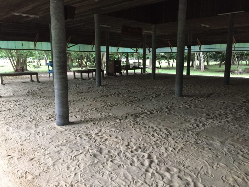 Meditation Hall in retreat
